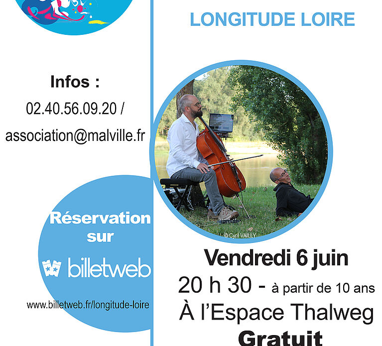 Concert spectacle gratuit - Longitude Loire - Vendredi 6 juin