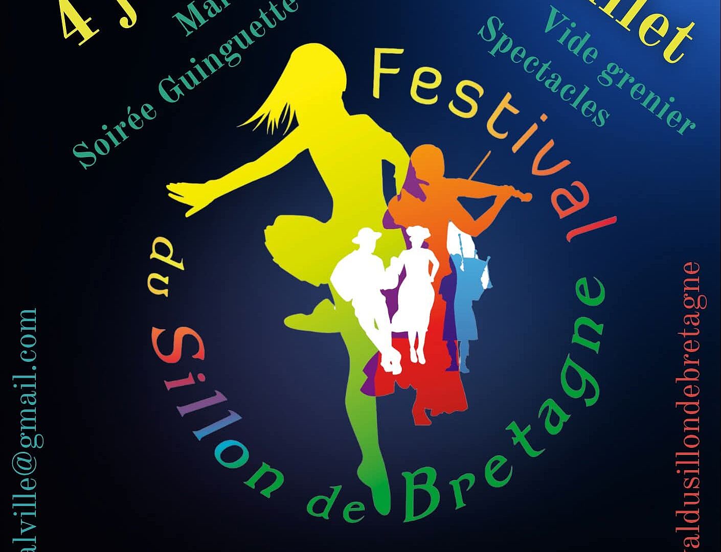 Affiche Festival du Sillon de Bretagne